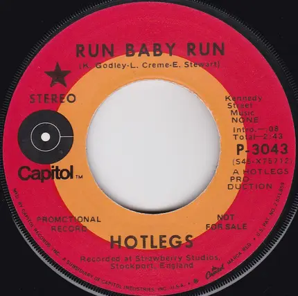 Hotlegs - How Many Times/Run Baby Run