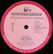 12inch Vinyl Single - Hotline - Fantasy (Special Disco R.E.M.I.X. Version)
