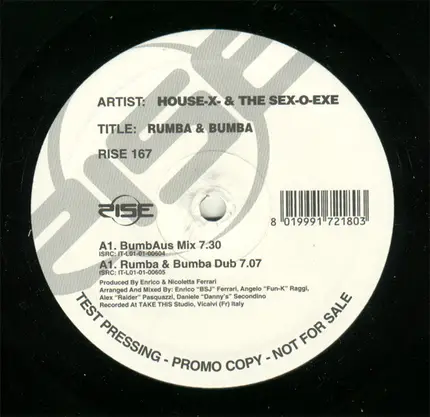 House-X & Sex-O-Exe - Rumba & Bumba