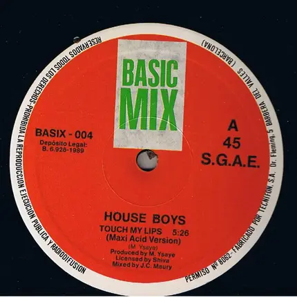 House Boys - Touch My Lips