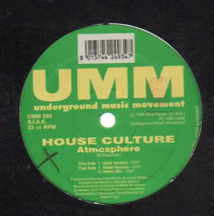 House Culture - Atmosphere