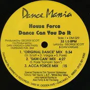 House Force - Dance Can You Do It