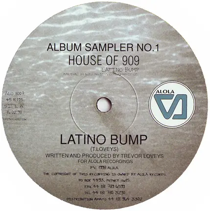 House Of 909 / Muzique Tropique - Album Sampler No. 1