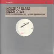 12inch Vinyl Single - House Of Glass - Disco Down - Test Pressing