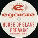 12inch Vinyl Single - House Of Glass - Freakin' (The Dolphins Remix)