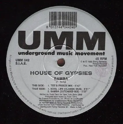 House Of Gypsies - Samba