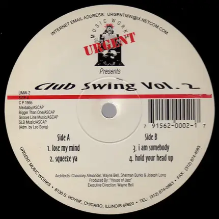 House Of Jazz - Club Swing Vol. 2