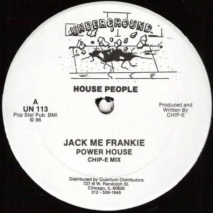 House People - Jack Me Frankie - Power House