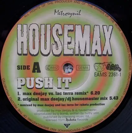 Housemax - Push It