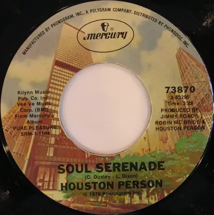 Houston Person - Soul Serenade / Inseparable