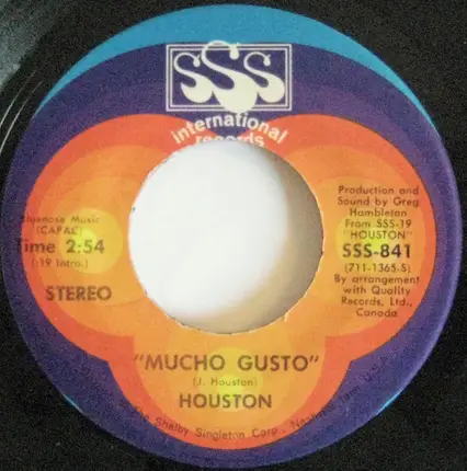 Houston - Fast Thinkin' Sam / Mucho Gusto