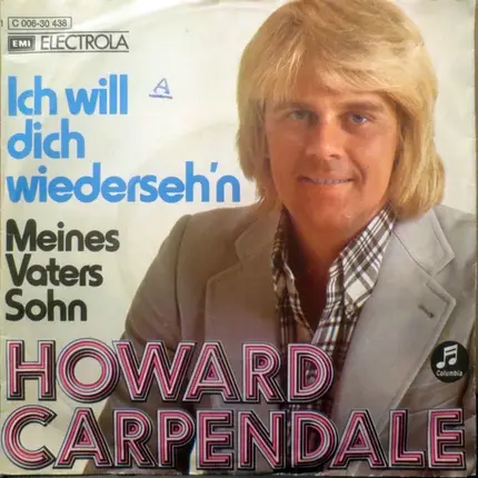 Howard Carpendale - Ich Will Dich Wiederseh'n
