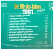 CD - Howard Carpendale, Peter Petrel a.o. - Die Hits Des Jahres 1981 -  Das Goldene Schlager-Archiv Folge 2