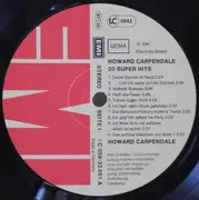 LP - Howard Carpendale - 20 Super Hits