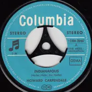 7inch Vinyl Single - Howard Carpendale - Indianapolis / Armer Alter Reicher Mann