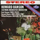 LP - Howard Hanson , Eastman-Rochester Orchestra , Kent Kennan / Bernard Rogers / William Bergsma - Three Pieces / Once Upon A Time / Gold And The Señor Commandante - deep groove labels