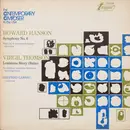 LP - Howard Hanson / Virgil Thomson - Siegfried Landau - Symphony No. 6 / Louisiana Story (Suite)