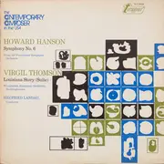 LP - Howard Hanson / Virgil Thomson - Siegfried Landau - Symphony No. 6 / Louisiana Story (Suite)