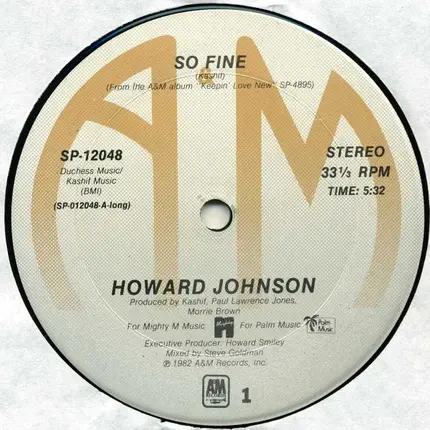 Howard Johnson - So Fine / This Is Heaven