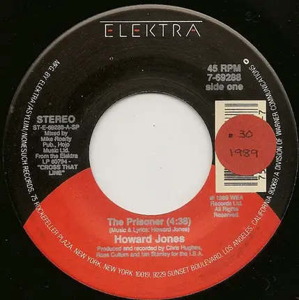 Howard Jones - The Prisoner