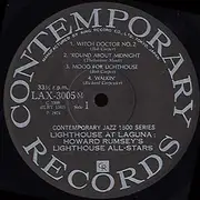 LP - Howard Rumsey's Lighthouse All-Stars / Barney Kessel / Hampton Hawes Trio With Shelly Manne - Lighthouse At Laguna - Mono