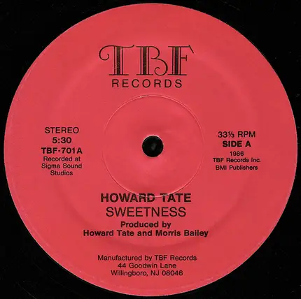 Howard Tate - Sweetness