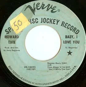 Howard Tate - Baby, I Love You