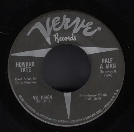 Howard Tate - Look At Granny Run Run / Half A Man