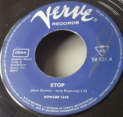 Howard Tate - Stop