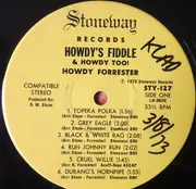 LP - Howdy Forrester - Howdy's Fiddle And Howdy, Too!!!