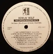 LP - Howlin' Wolf - The London Sessions With Eric Clapton, Steve Winwood, Bill Wyman & Charlie Watts