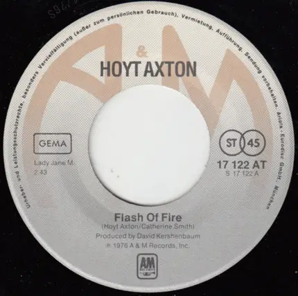 Hoyt Axton - Flash Of Fire