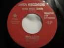 7inch Vinyl Single - Hoyt Axton - Little White Moon - promo, ships in company sleeve
