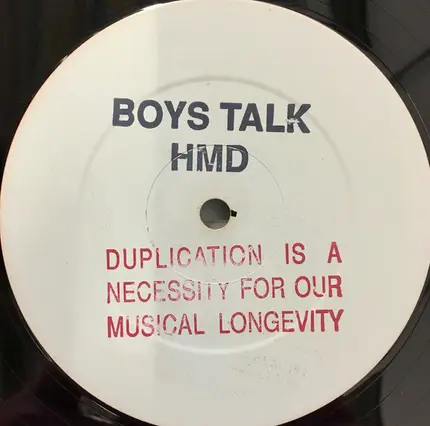 Hmd - Boys Talk