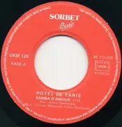 7inch Vinyl Single - Hôtel De Paris - Samba D'Amour