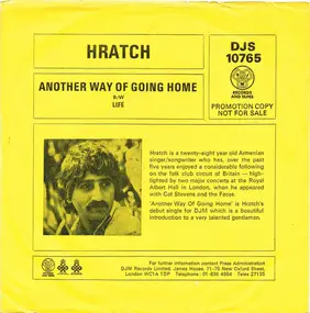 Hratch - Another Way Of Going Home