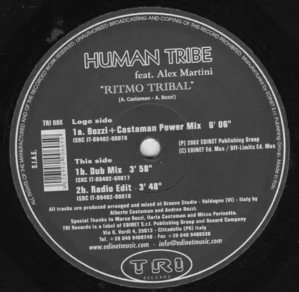 Human Tribe Feat. Alex Martini - Ritmo Tribal