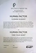 human factor - 'Cloning Science' / 'Free Your Heart'