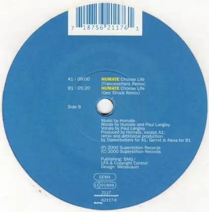 Humate - Choose Life