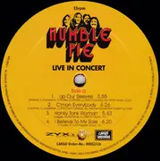 LP - Humble Pie - Live In Concert