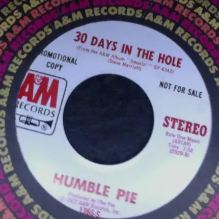 Humble Pie - 30 Days In The Hole