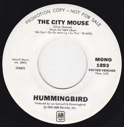 Hummingbird - The City Mouse