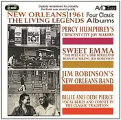 Percy Humphrey - New Orleans 1961 - The living legends - 4 Classic Albums