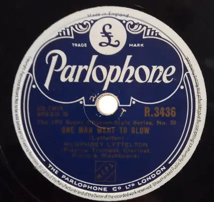 Humphrey Lyttelton And His Band / Humphrey Lyttelton - Apex Blues / One Man Went To Blow