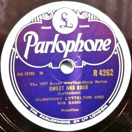 Humphrey Lyttelton And His Band - It's Mardi Gras / Sweet And Sour