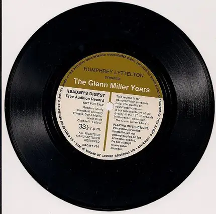 Humphrey Lyttelton - Presents The Glenn Miller Years