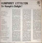 LP - Humphrey Lyttelton - Sir Humph's Delight! - Signed copy!