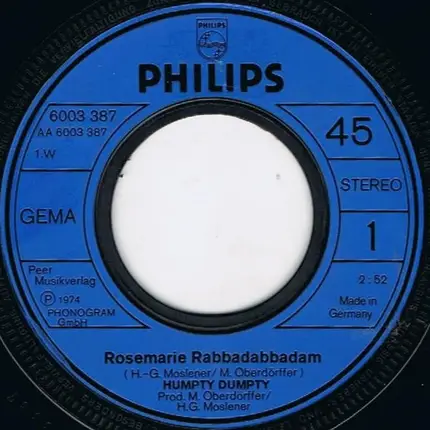 Humpty Dumpty - Rosemarie