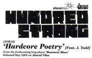 Hundred Strong - Hardcore Poetry / Instrumental