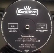 LP - Hubert Giesen / Julia Hamari - Zigeunerlieder - Insert